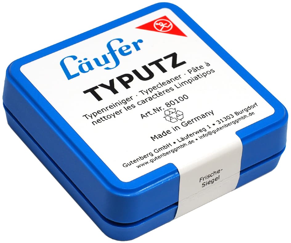 Läufer Typutz Typenreiniger, In Wiederverschließbarer Dose