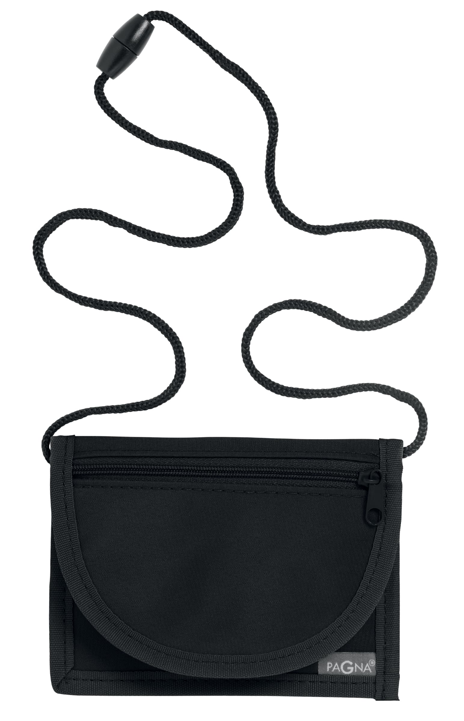 Pagna Brustbeutel, Aus Nylon, Schwarz