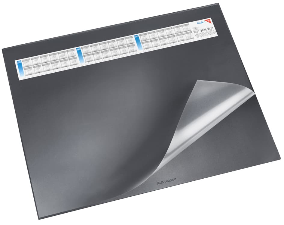 Läufer Schreibunterlage Durella Ds, 520 X 650 Mm, Schwarz