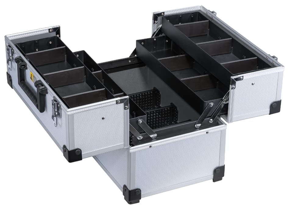 Allit Werkzeugkoffer Aluplus Tool >L< 36c, Silber
