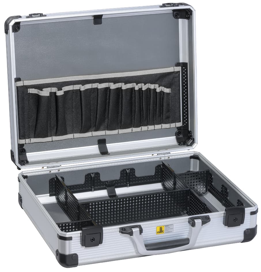 Allit Werkzeugkoffer Aluplus Tool >C< 44, Silber