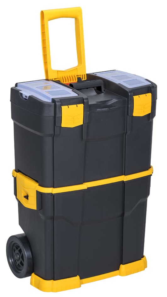 Allit Werkzeugkoffer Mcplus Mobile >P< 24, Schwarz/Gelb