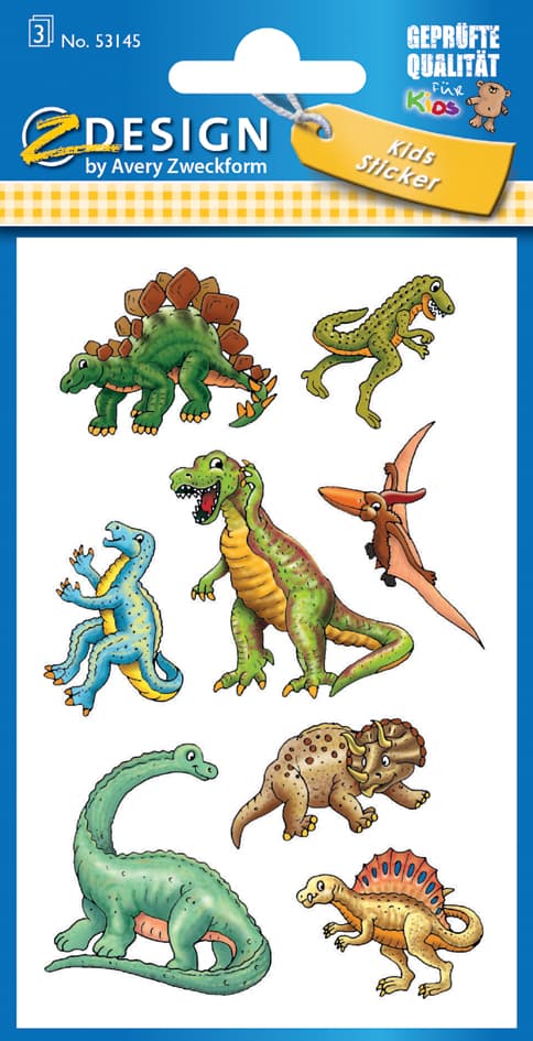 Zdesign Kids Sticker , Dinos,