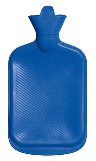 Lifemed Wärmflasche, Fassungsvermögen: 2 L, Blau