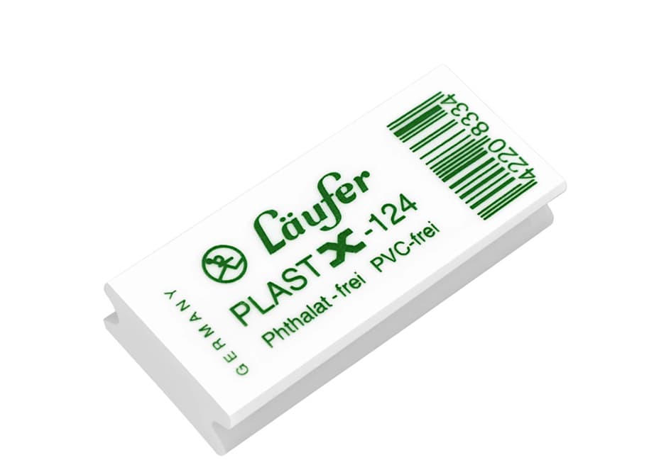 Läufer Kunststoff-Radierer Plast X-124