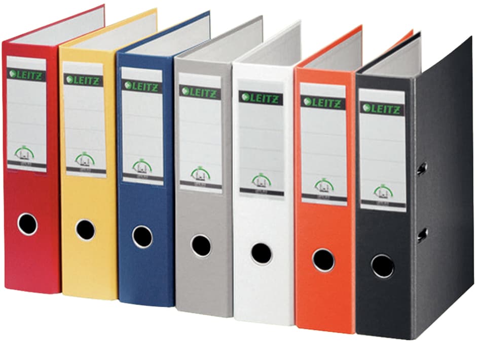 Leitz Plastikordner, 180 Grad, Din A4, 80 Mm, Orange