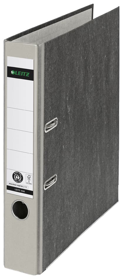 Leitz Wolkenmarmor-Ordner, 180 Grad, Din A4, 52 Mm, Grau