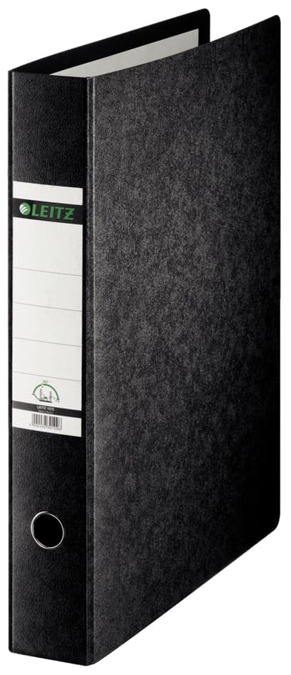 Leitz Hartpappe-Ordner, 180 Grad, Din A5 Quer, 56 Mm,Schwarz
