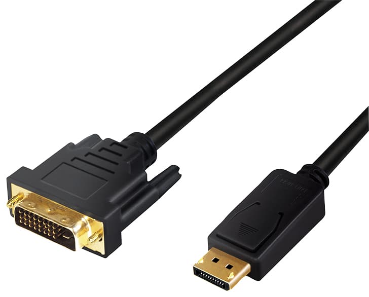 Logilink Displayport - Dvi Adapterkabel, Schwarz, 1,0 M