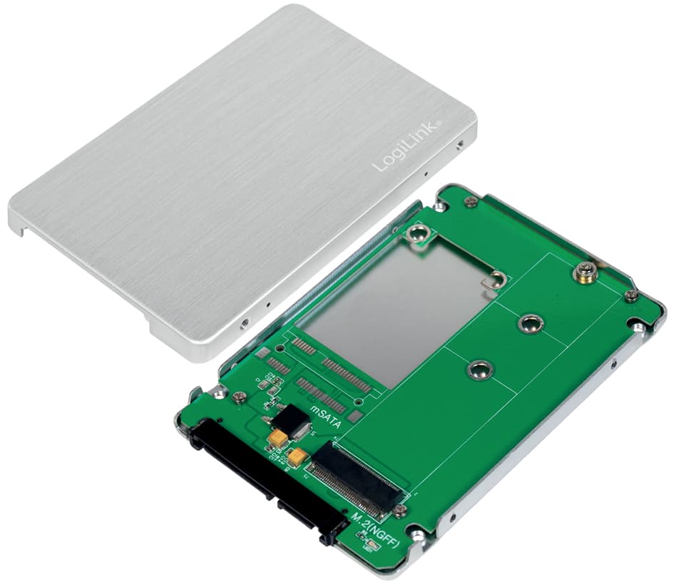 Logilink 2,5,  Externes Ssd-Gehäuse Für M.2 Ngff Sata