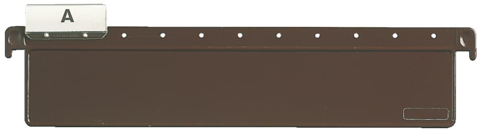 Leitz Hänge-Leitkarte Für Serie 18 Hängeregistratur, Braun