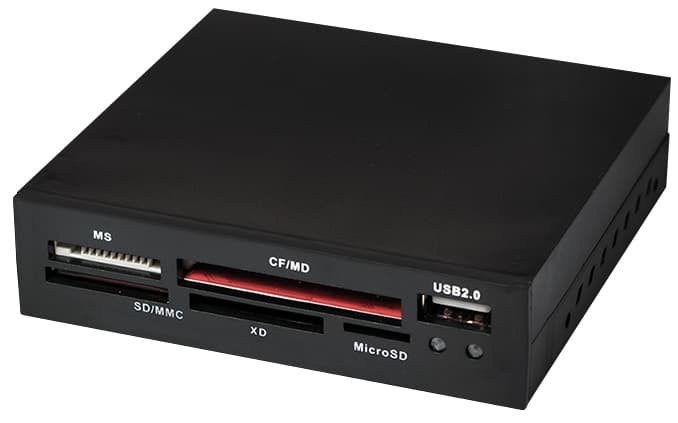 Logilink Usb 2.0 Card Reader, 54 In 1, Kunststoffgehäuse