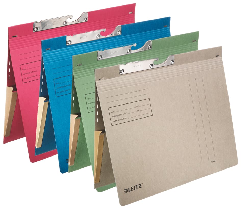 Leitz Pendelhefter, Mit Dehntasche, A4, Grün