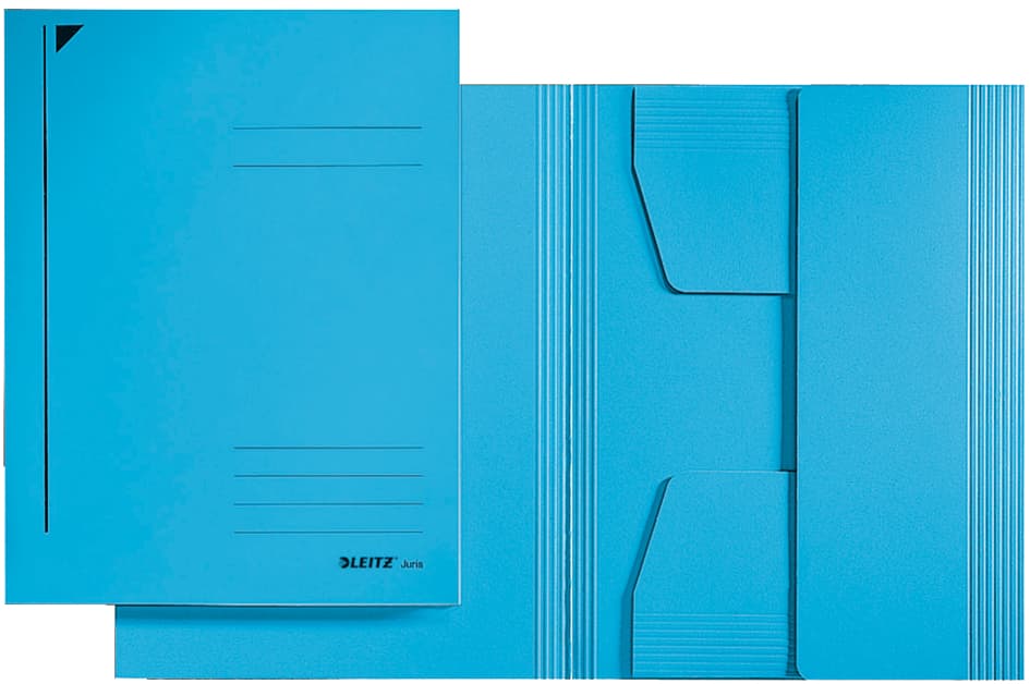 Leitz Jurismappe, Din A3, Karton 320 G/Qm, Blau