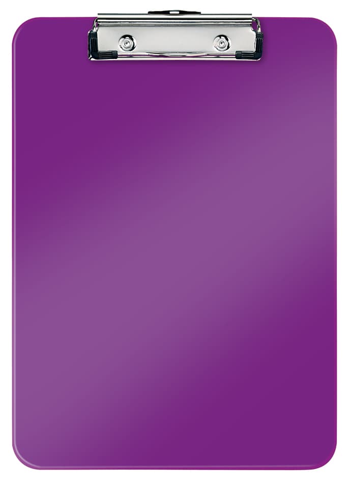 Leitz Klemmbrett Wow, Din A4, Polystyrol, Violett