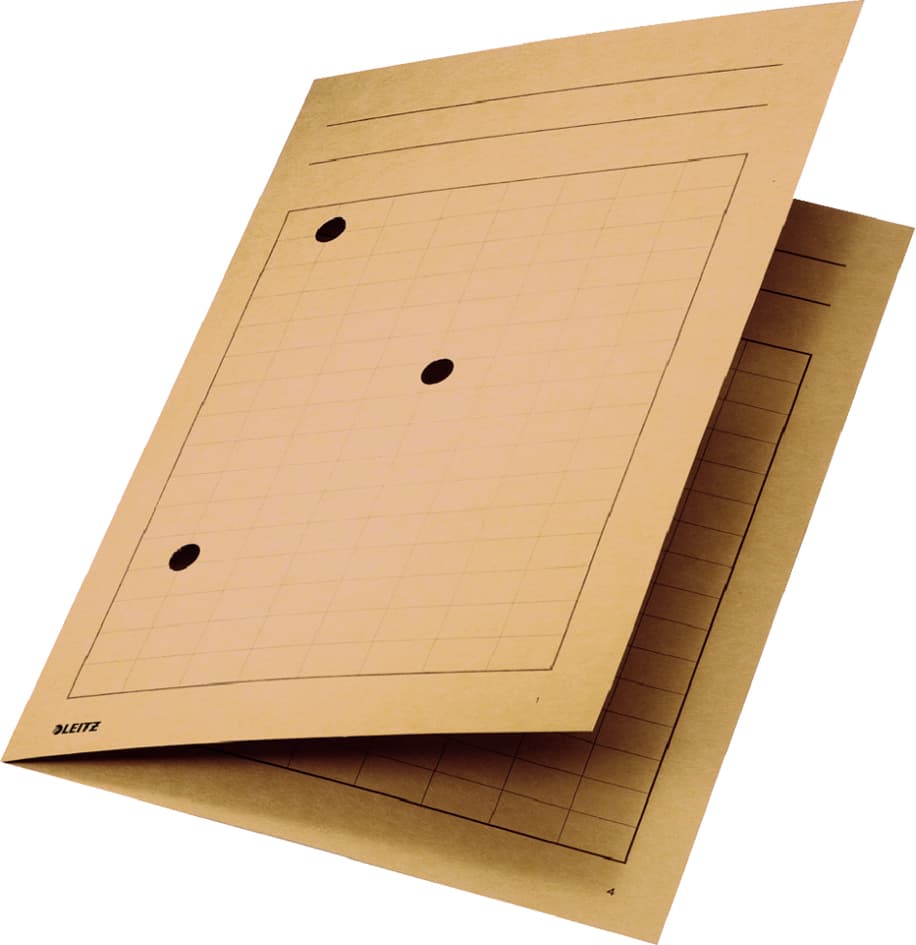Leitz Umlaufmappe, Din A4, Manilakarton 320 G/Qm, Chamois