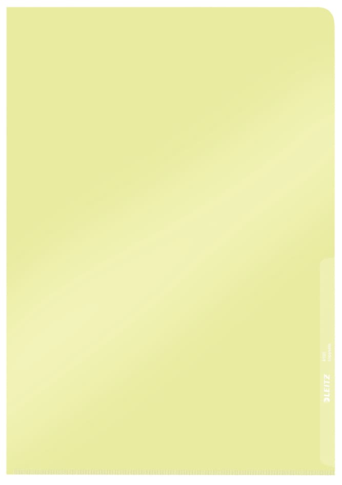 Leitz Sichthülle Premium, A4, Pvc, Gelb, 0,15 Mm