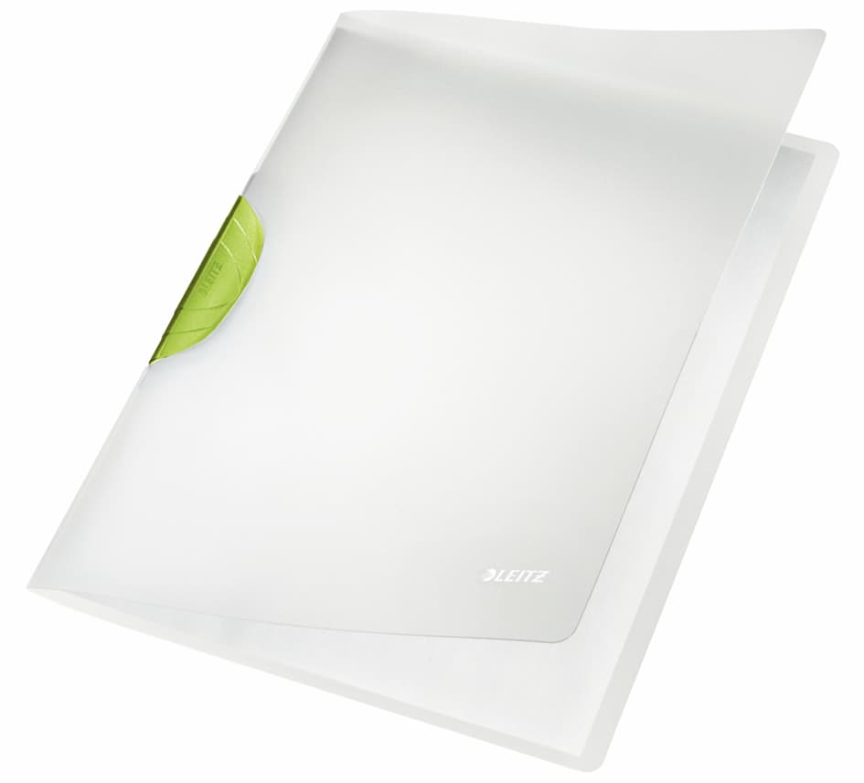 Leitz Klemmhefter Colorclip Magic, Din A4, Pp, Dunkelgrün-