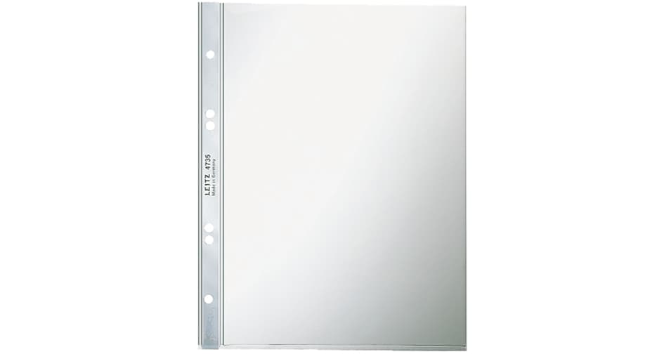 Leitz Prospekthülle Super Premium, A5, Pvc, Glasklar, 0,08mm