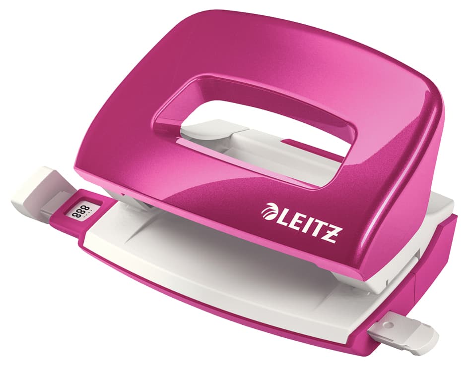 Leitz Locher Mini Nexxt Wow 5060, Pink, Im Karton