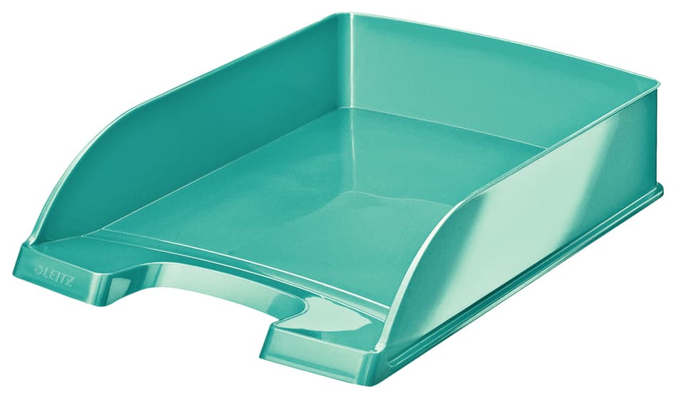Leitz Briefablage Plus Wow, A4, Polystyrol, Eisblau