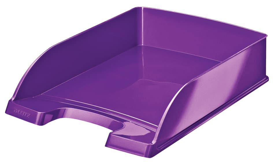Leitz Briefablage Plus Wow, A4, Polystyrol, Violett