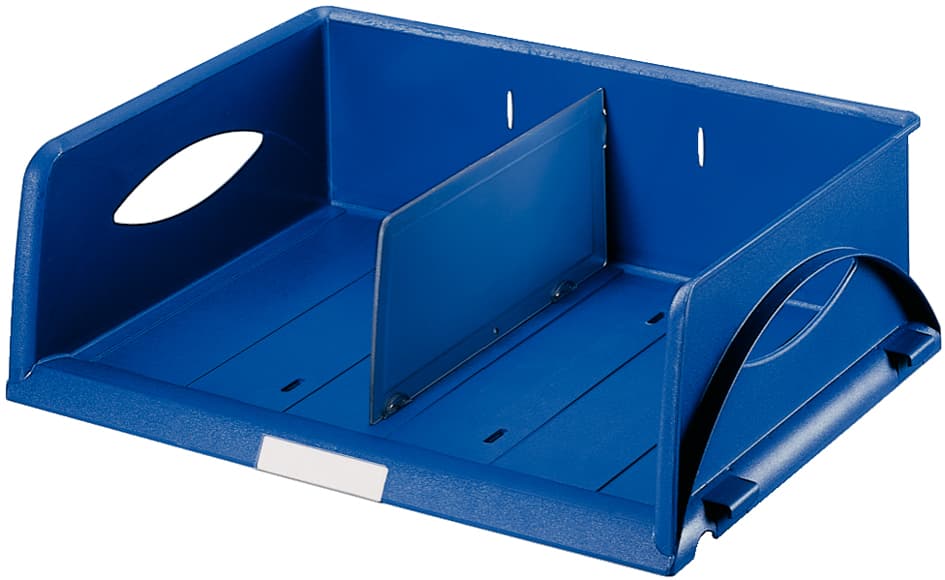 Leitz Ablagekorb Sorty, Din A4/C4 Quer, Blau