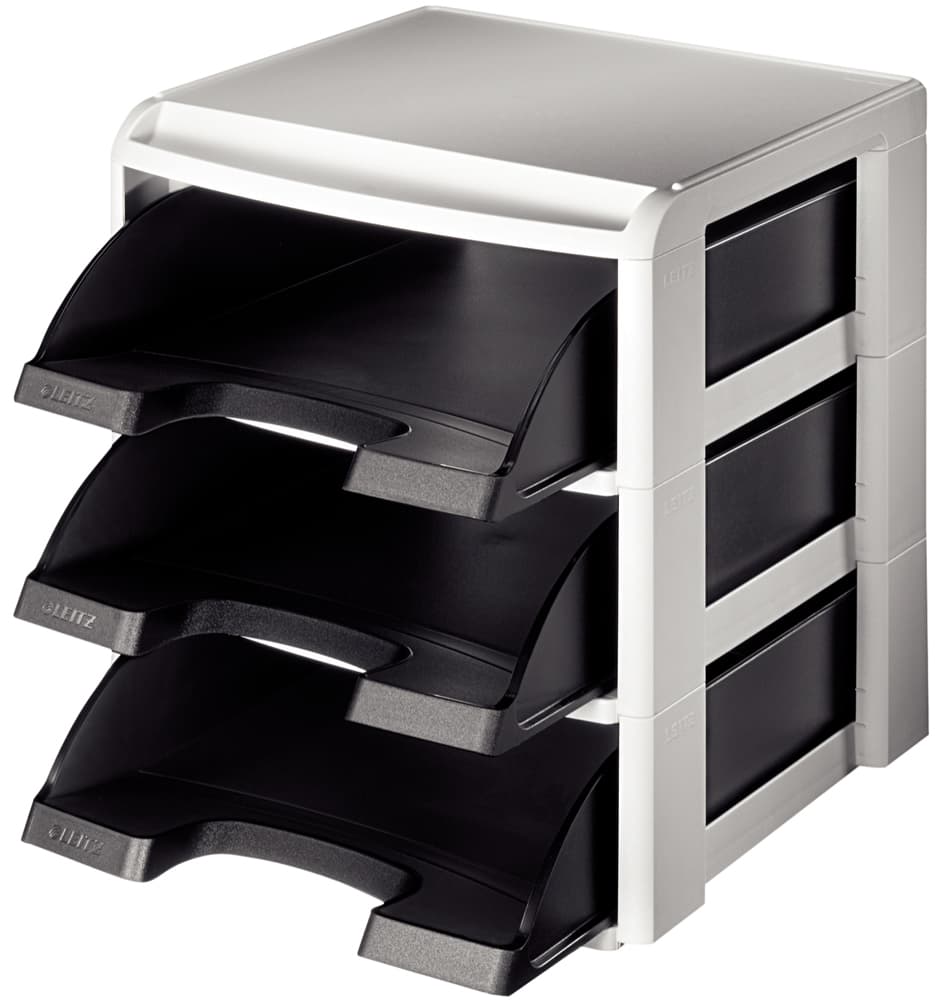 Leitz Briefablagen-Set, Din A4, Briefablage In Schwarz