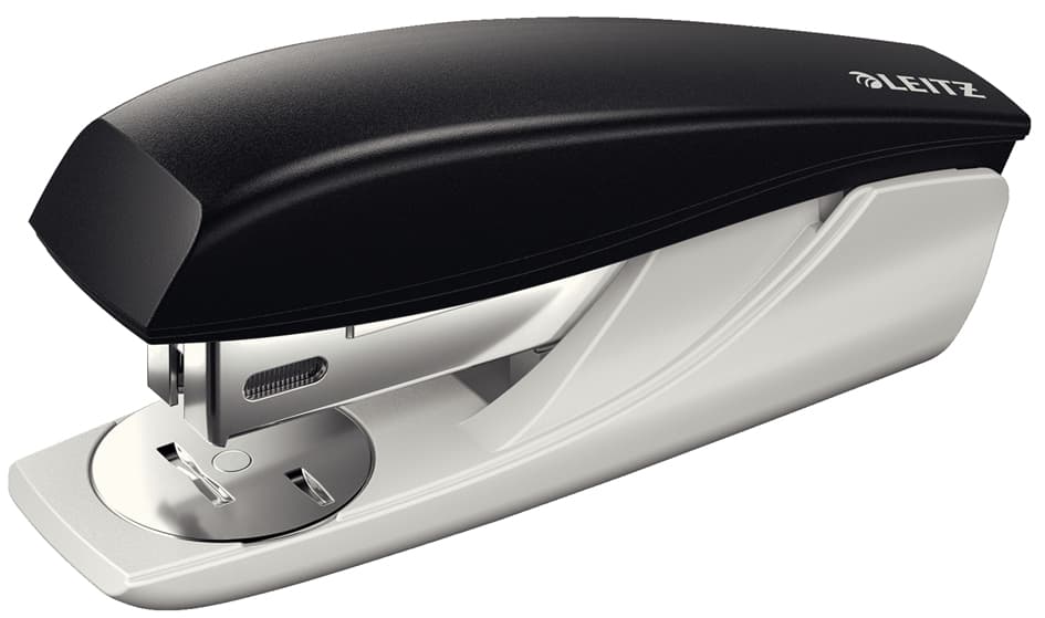 Leitz Kleines Heftgerät Nexxt 5501, Schwarz, Im Karton