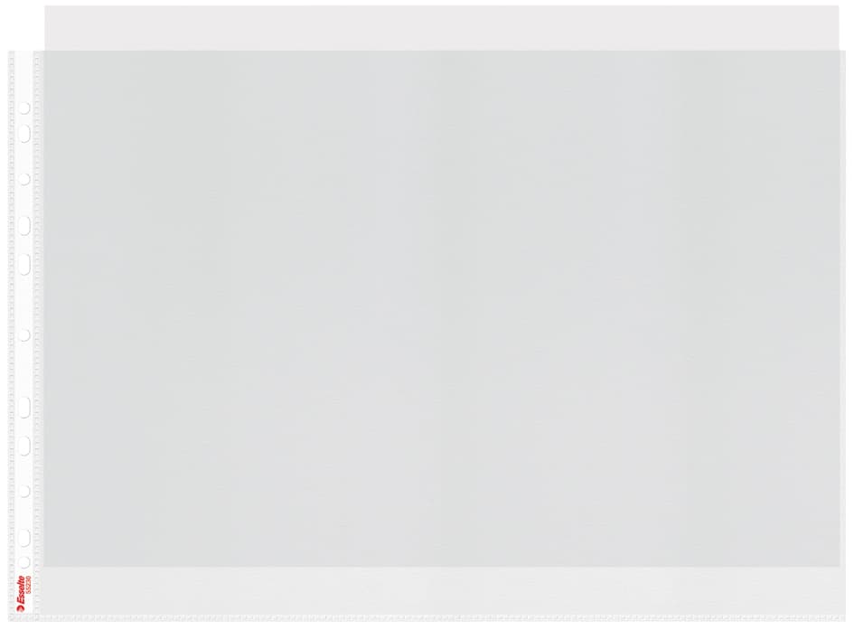 Esselte Prospekthülle Standard Plus, Din A3 Quer, Pp, 0,08mm
