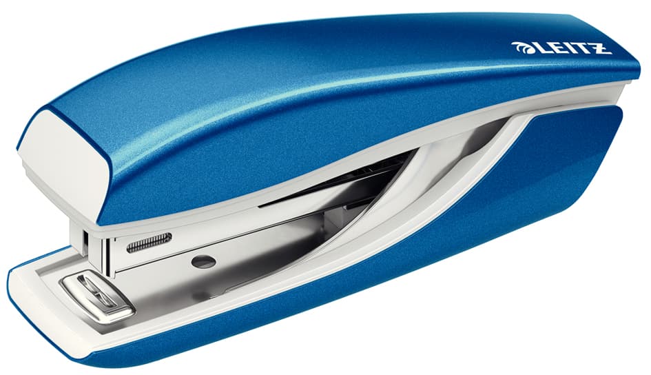 Leitz Mini-Heftgerät Nexxt Wow 5528, Blau, Im Karton