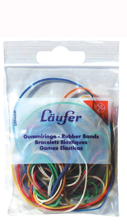 Läufer Gummiringe Rondella Im Beutel, Sortiert, 10 G