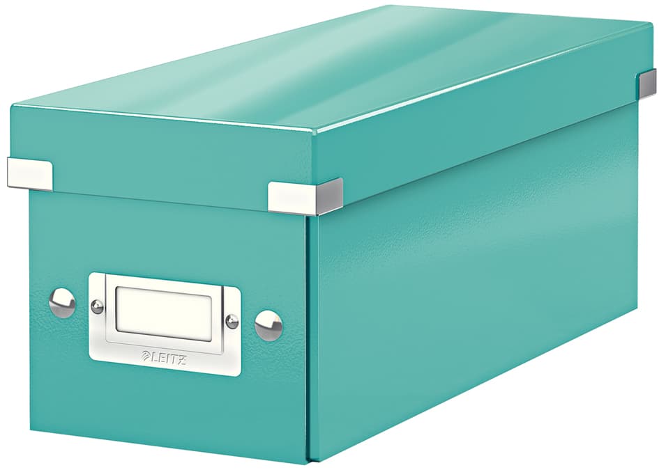 Leitz Cd-Ablagebox Click & Store Wow, Eisblau