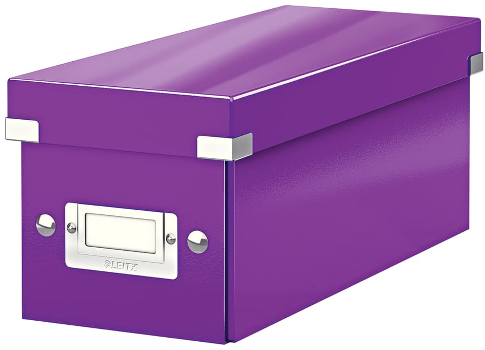 Leitz Cd-Ablagebox Click & Store Wow, Violett
