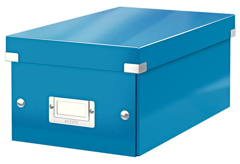 Leitz Dvd-Ablagebox Click & Store Wow, Blau