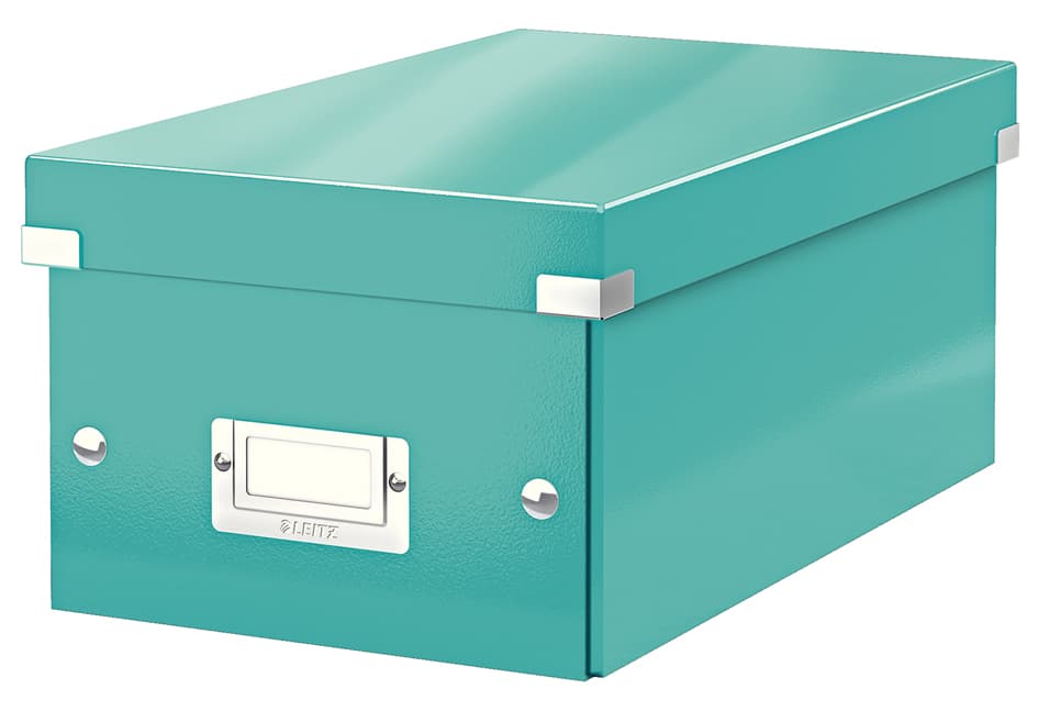 Leitz Dvd-Ablagebox Click & Store Wow, Eisblau