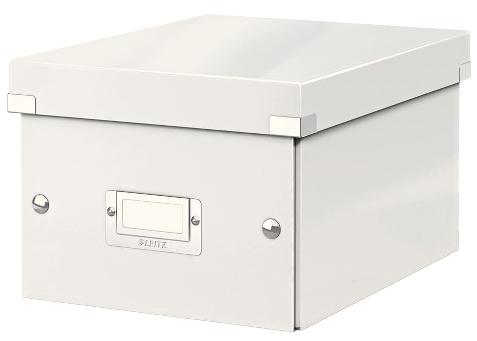 Leitz Ablagebox Click & Store Wow, Din A5, Weiß