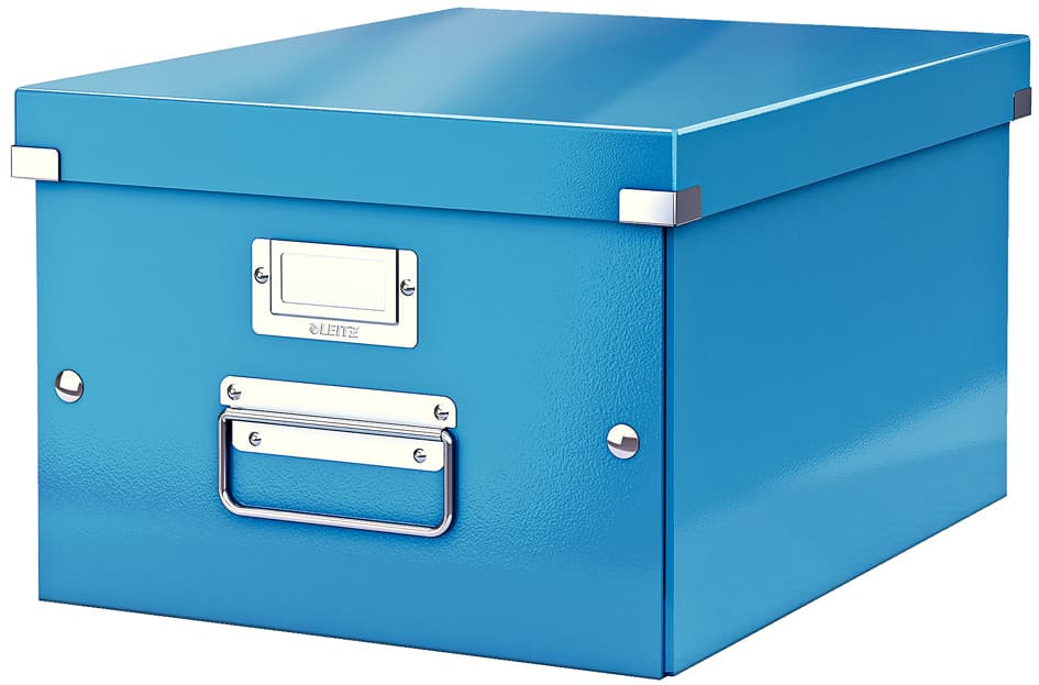 Leitz Ablagebox Click & Store Wow, Din A4, Blau