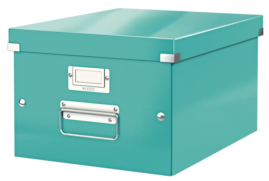 Leitz Ablagebox Click & Store Wow, Din A4, Eisblau