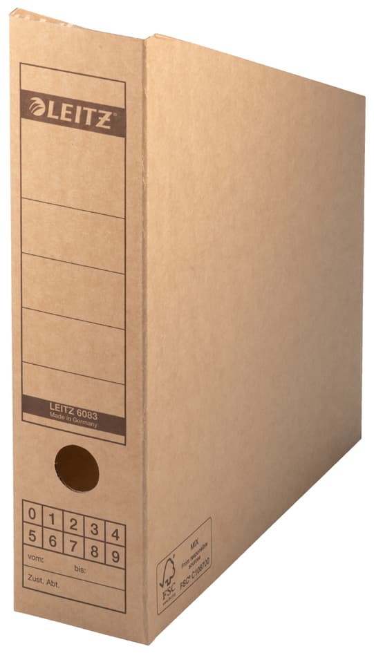 Leitz Archiv-Stehsammler, Din A4, Aus Wellpappe, Natron