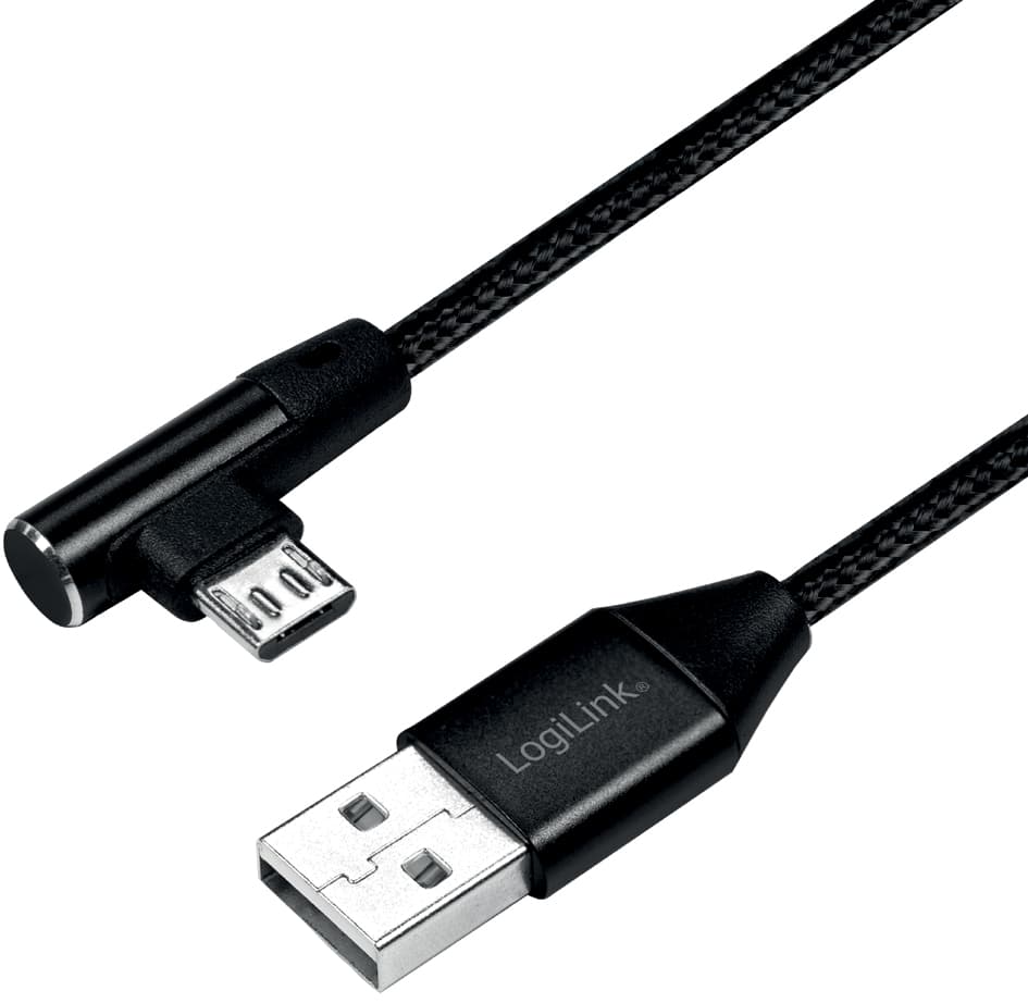Logilink Usb 2.0 Kabel, Usb-A - Micro-Usb Stecker, 1,0 M