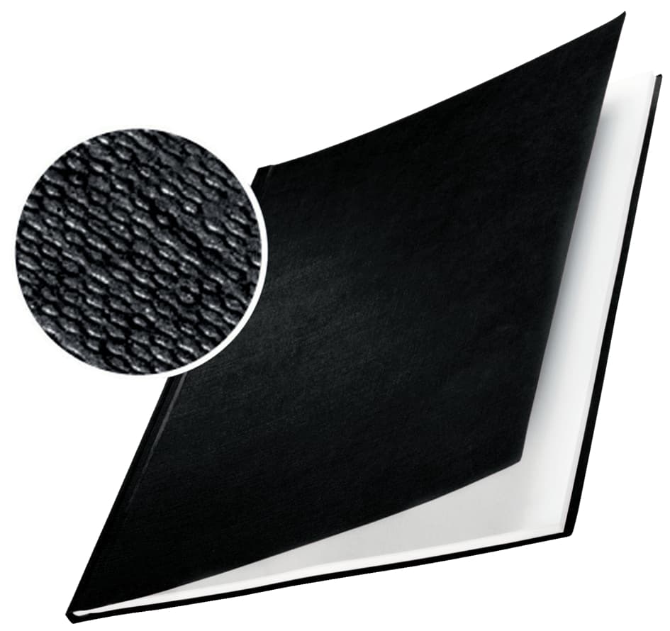 Leitz Buchbindemappe Impressbind, A4, 24,5 Mm, Schwarz, Hard