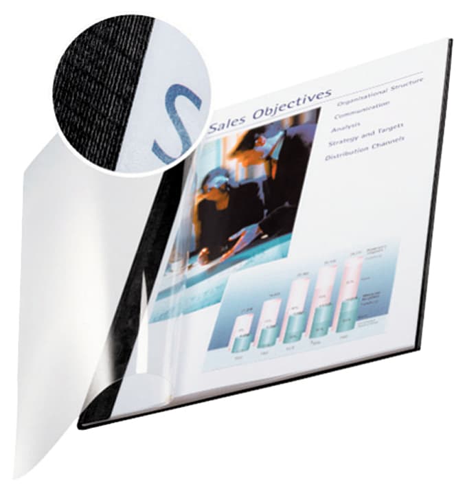 Leitz Buchbindemappe Impressbind, A4, 7 Mm, Schwarz, Soft