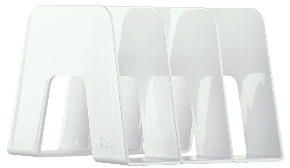Han Stehsammler Sorter, A4, 3 Fächer, Kunststoff, Weiß