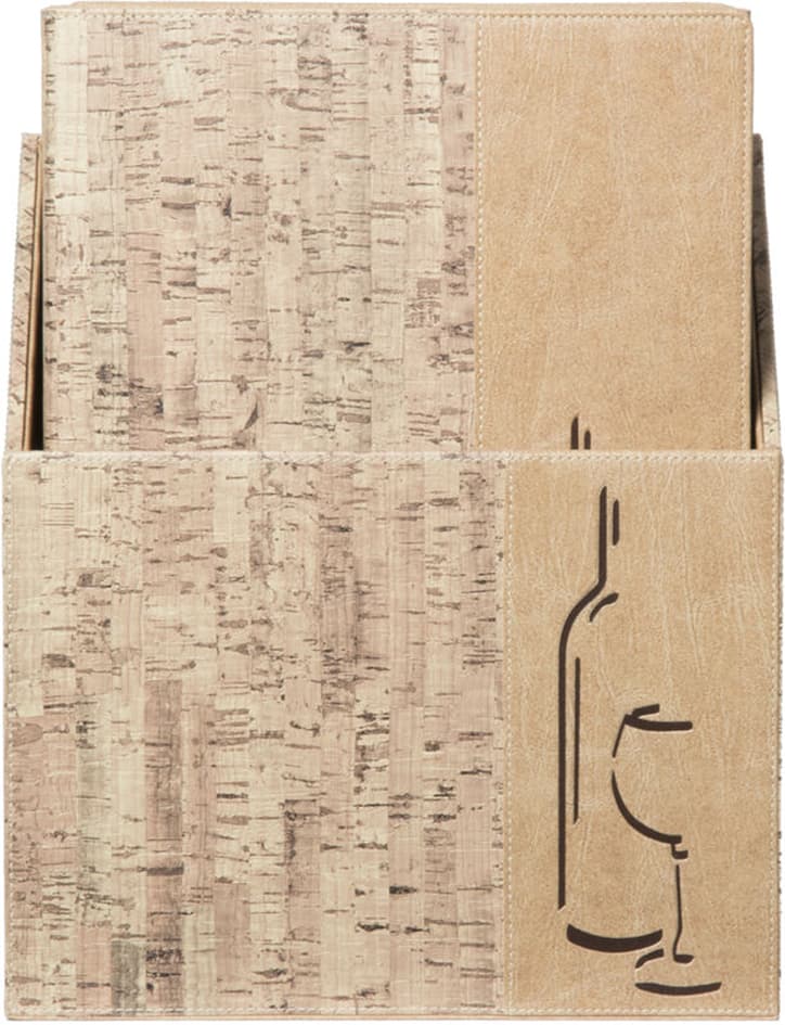 Securit Weinkarte Design Cork, A4, 10er Box