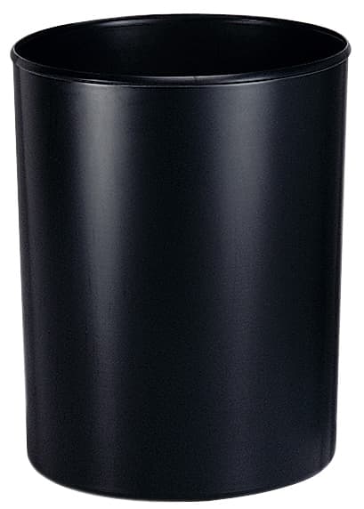 Han Papierkorb, Flammhemmend, 13 Liter, Schwarz