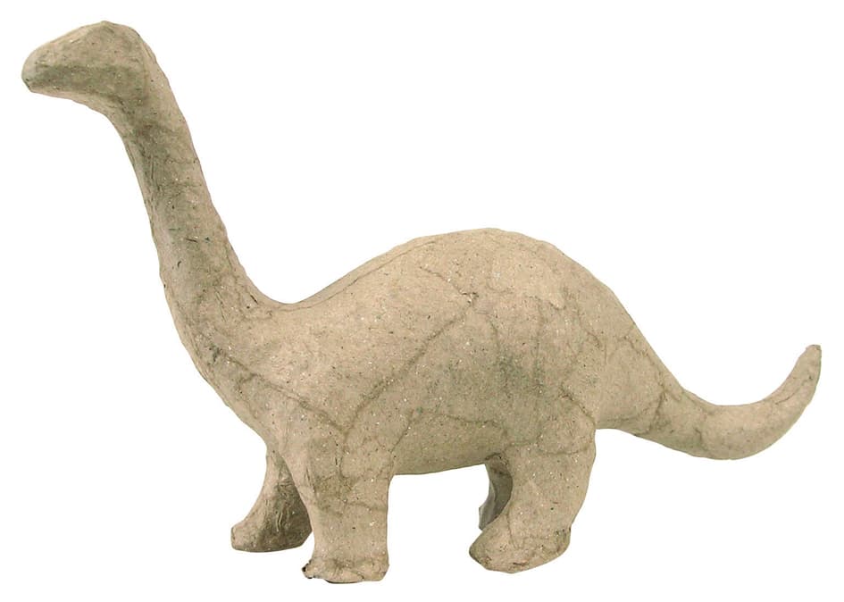 Décopatch Pappmaché-Figur , Brontosaurus, , 100 Mm