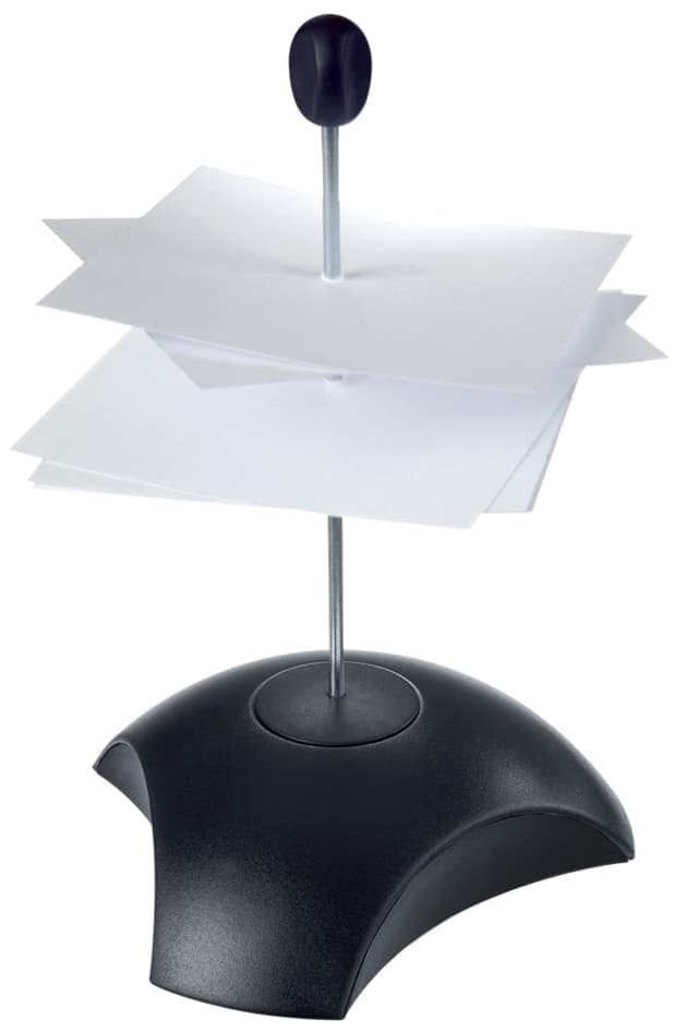 Han Zettelspieß Delta, Polystyrol, Schwarz