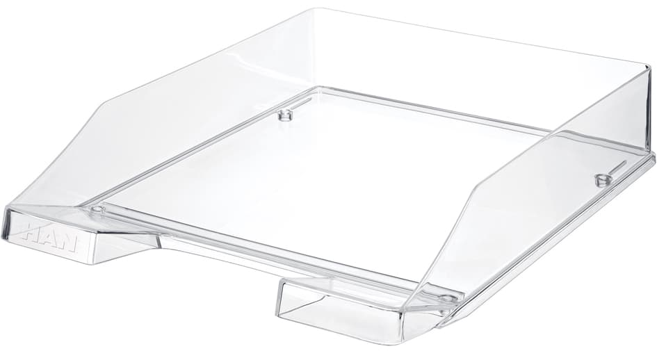 Han Briefablage Klassik Transparent, Din A4,Klar-Transparent