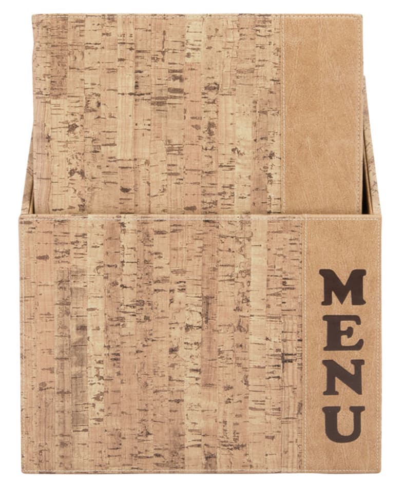 Securit Speisekarten-Mappe Design Cork, A4, 10er Box